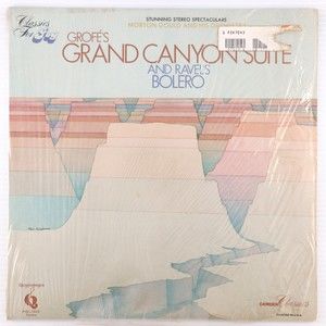 Grofe's Grand Canyon & Ravel's Bolero, Morton Gould - Ravel 12" Vinyl LP Record